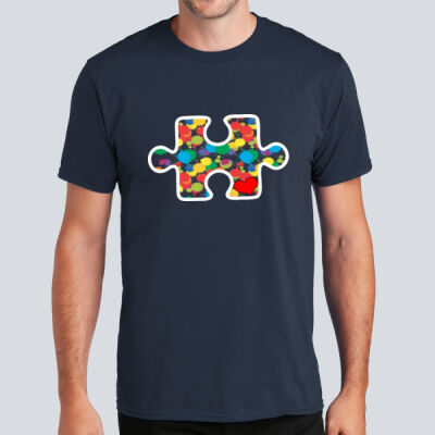 Adult - Puzzle Piece T-Shirt - Autism Awareness Thumbnail