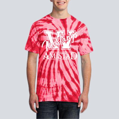 Adult Tie-Dye T-Shirt - House Amistad - Mustangs Thumbnail
