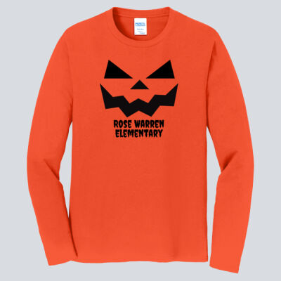 Adult Long Sleeve Shirt - Fall Holidays - Jack O' Lantern Thumbnail