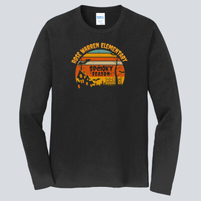 Adult Long Sleeve Shirt - Fall Holidays - Haunted House Thumbnail