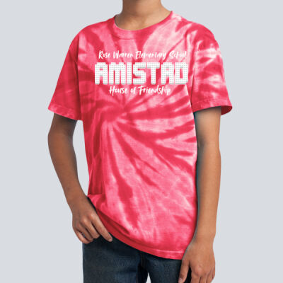 Youth Tie-Dye T-Shirt - House Amistad Lego Thumbnail