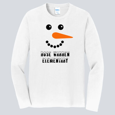 Adult Long Sleeve Shirt - Winter - Snowman Thumbnail