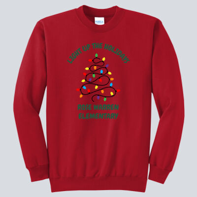 Adult Crewneck - Winter - Light Up Green Thumbnail