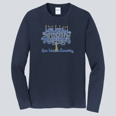 Adult Long Sleeve Shirt - Winter - Hanukkah  Thumbnail