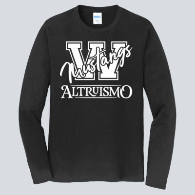 Adult Long Sleeve Shirt - House Altruismo - Mustangs Thumbnail