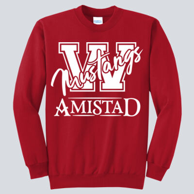 Adult Crewneck - House Amistad - Mustangs Thumbnail