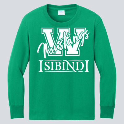 Youth Long Sleeve Shirt - House Isibindi - Mustangs Thumbnail