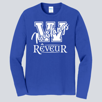 Adult Long Sleeve Shirt - House Rêveur - Mustangs Thumbnail