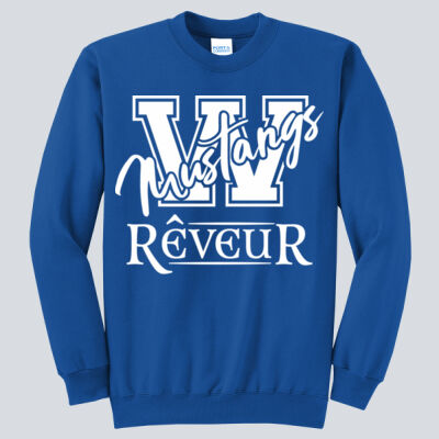 Adult Crewneck - House Rêveur - Mustangs Thumbnail